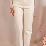 Cléo jeans straight – Beige