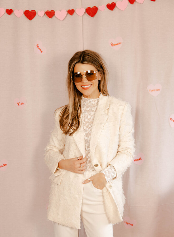 Orella blazer romantic – Beige