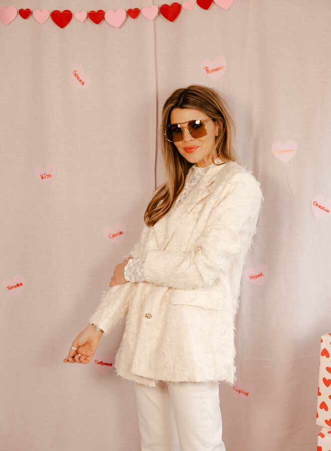 Orella blazer romantic – Beige