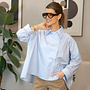 Briselle hemdje schuin – Blue