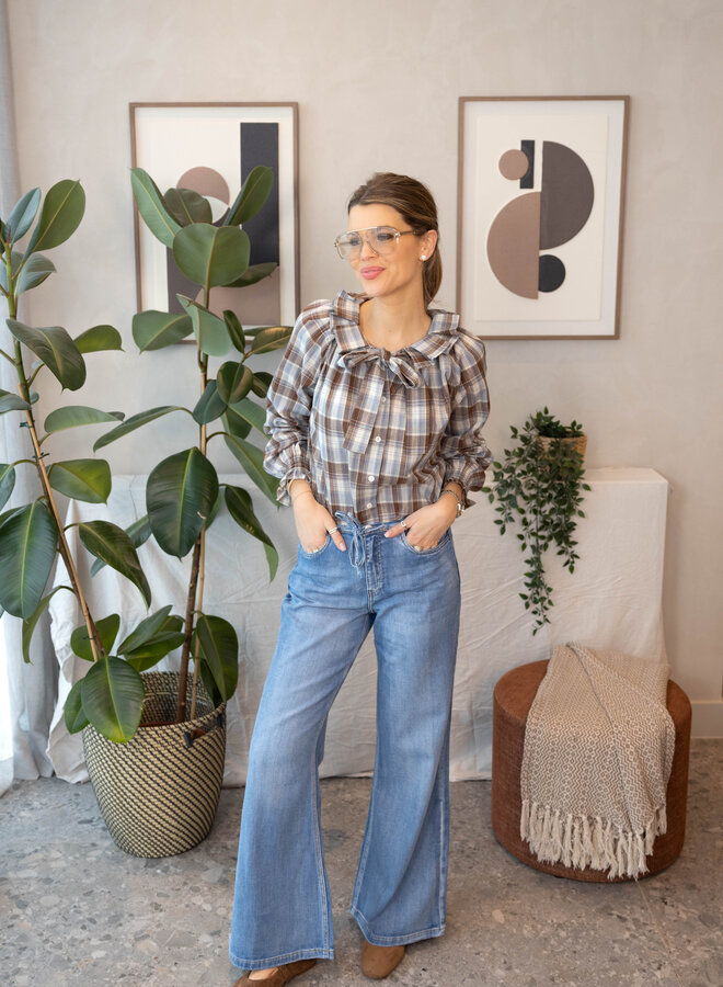 Babs jeans large fluide – Denim