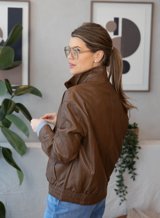 Victoria jasje biker – Choco