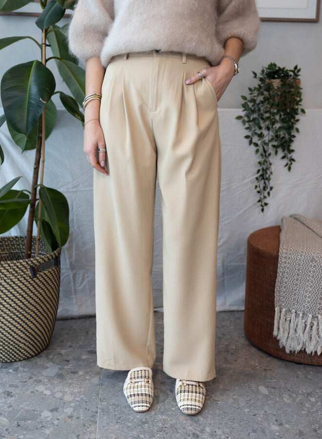 Sofia trousers – Beige