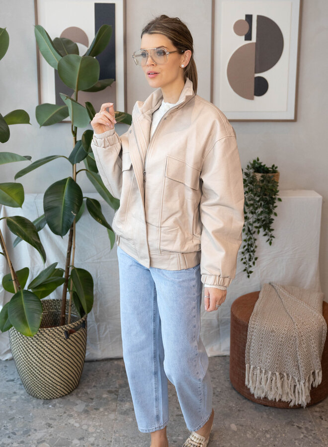 Emina blousonjasje – Beige