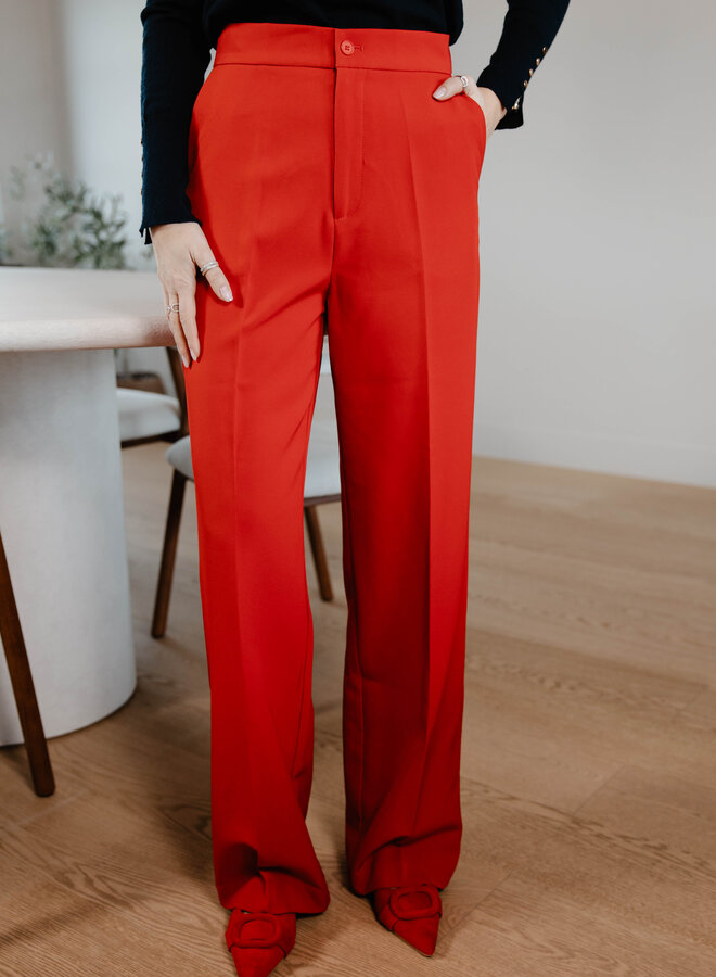 Helena trouser Classic – Red
