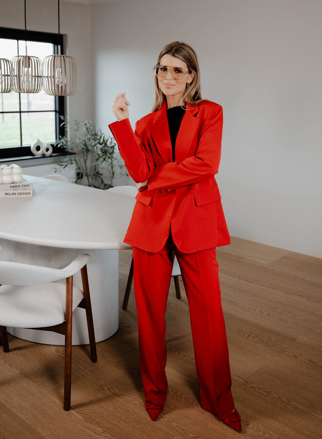 Helena trouser Classic – Red