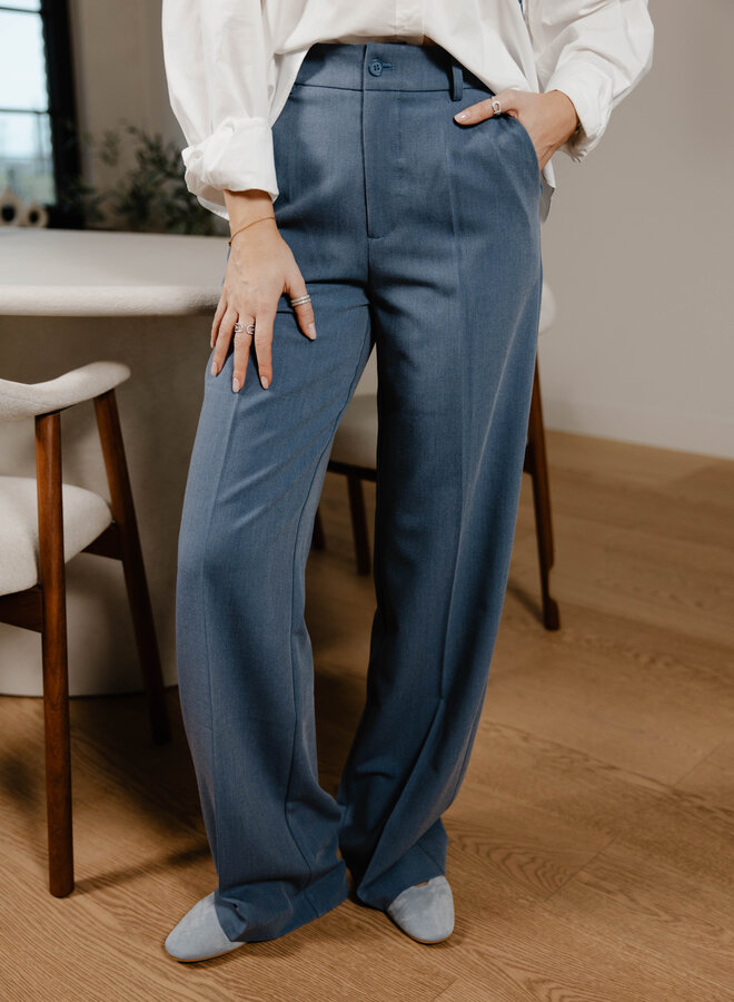 Chloe pants straight – Denim Blue
