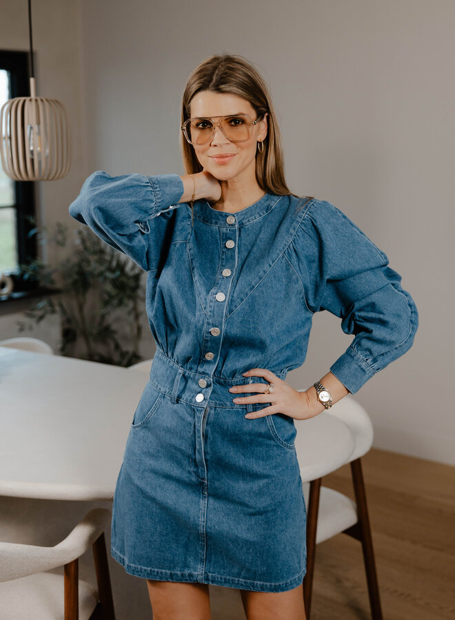 Jasmina jeansjurk – Denim