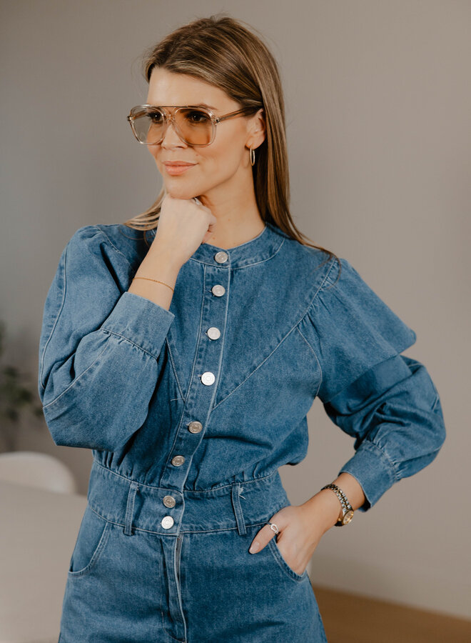 Jasmina jeansjurk – Denim