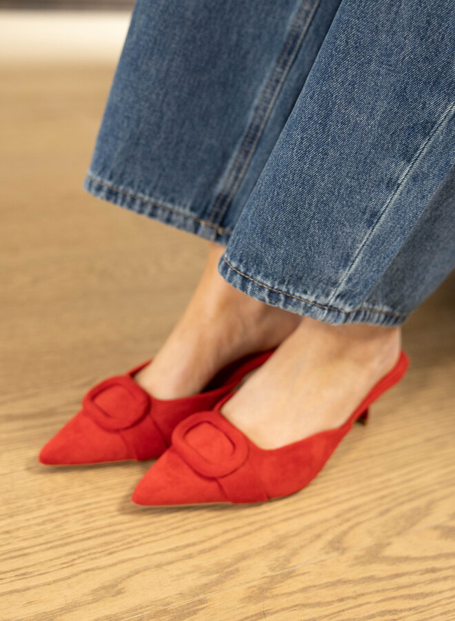 Slingback hakje punt 3282 – Red