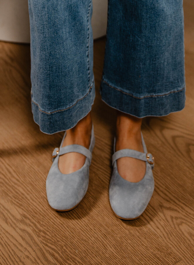 Ballerine bandje 9797 – Blue