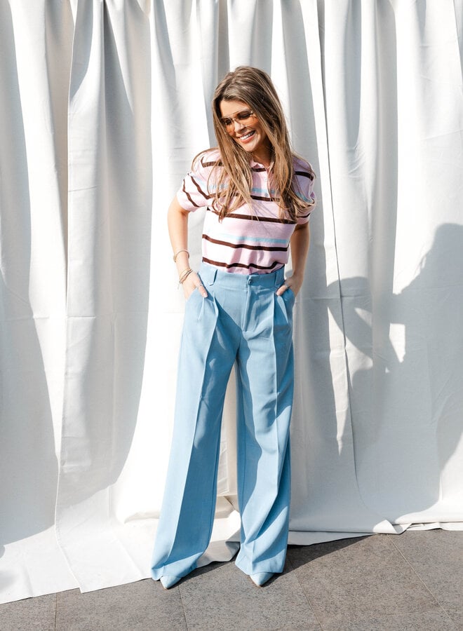 Giana Broek straight – Light Blue