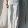 Sienna broek straight leg – White