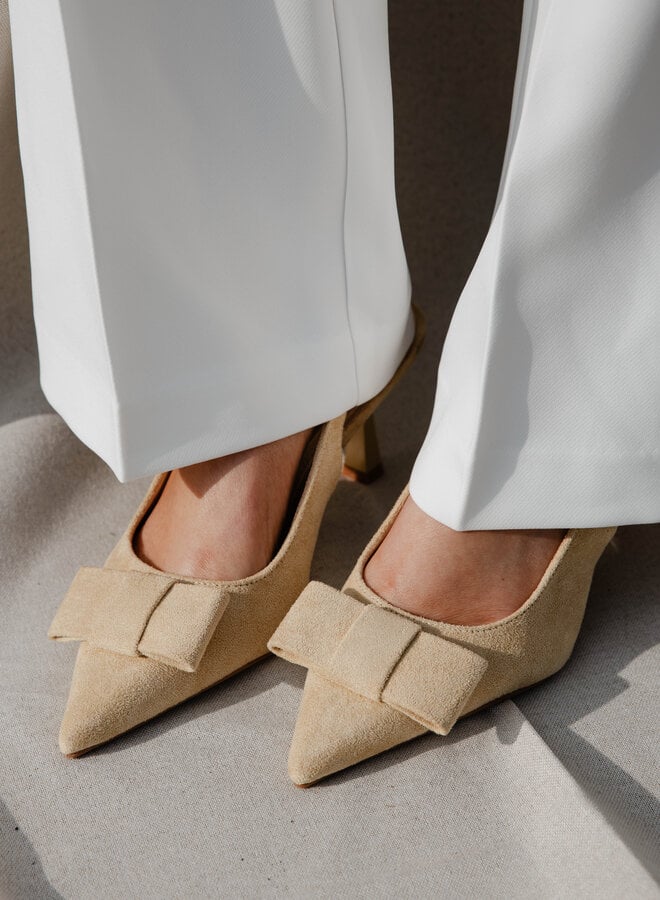 Slingback strikje P-1479 – Yellow