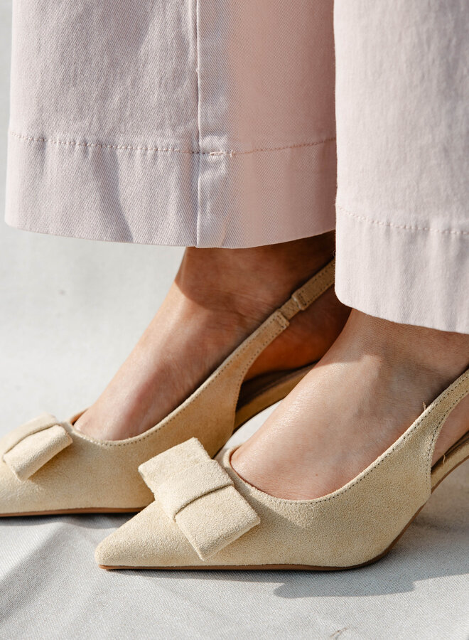 Slingback strikje P-1479 – Yellow