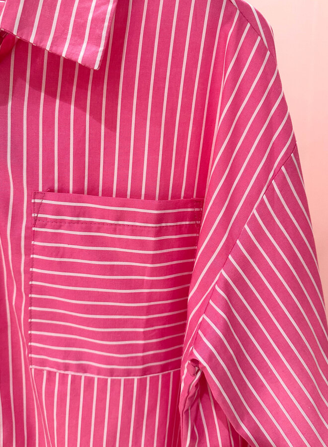 Tallin hemdje zakje en streepjes – Pink