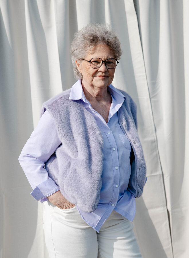 Alvina teddyjasje sleevless – Lila