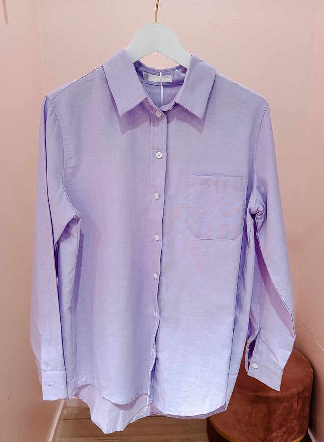 Josephine hemdje met zakje – Lila