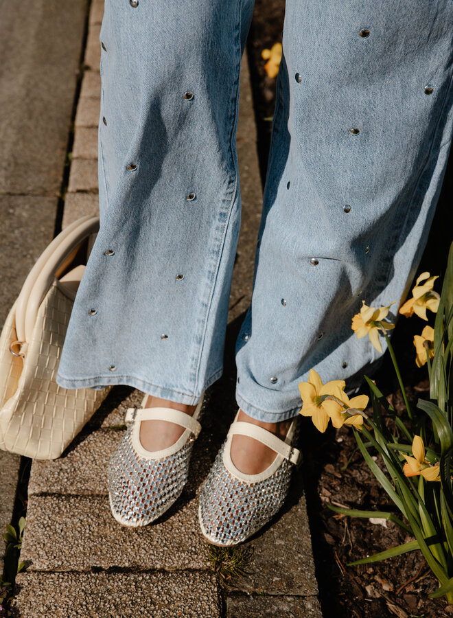 Ballerine strass 2216 – Yellow