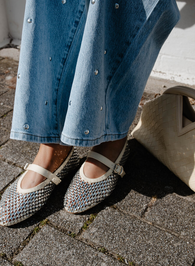 Ballerine strass 2216 – Yellow