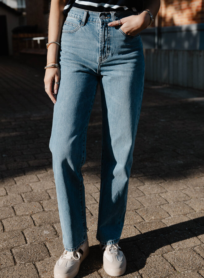 Alix jeans straight – Blue Denim