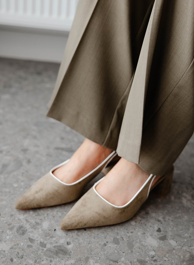 Slingback punt 22-378 – Green