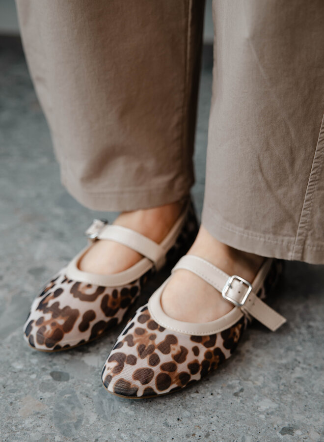 Ballerine bandje 1829 – Leopard