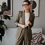 Ebelli blazer – Kaki