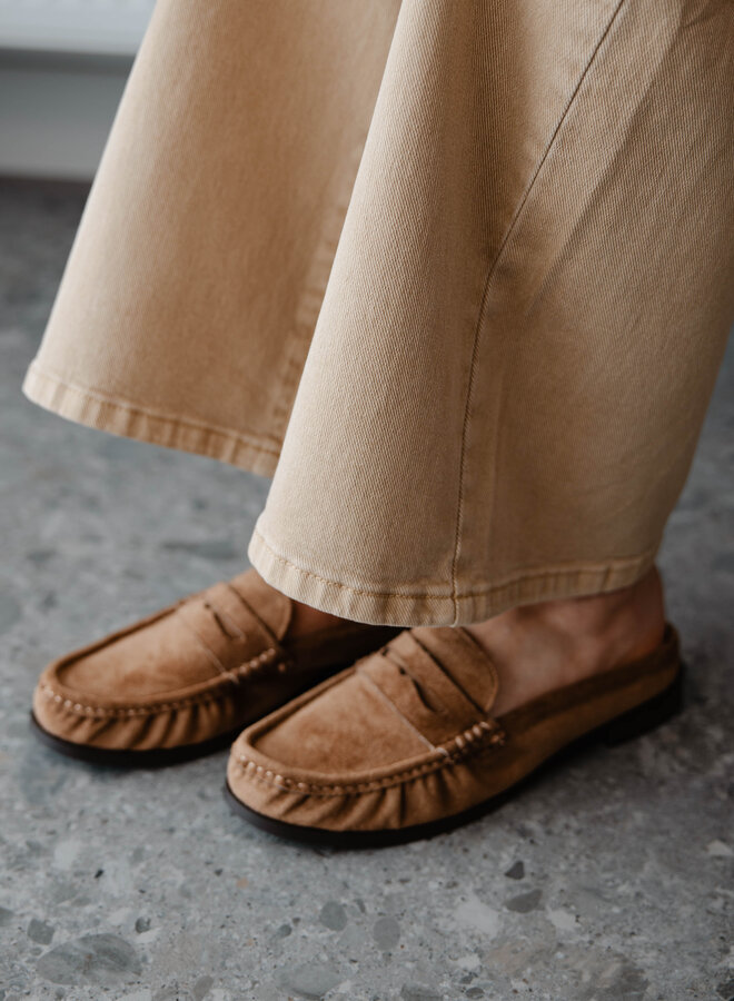 Loafer open H8-1265M – Camel