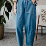 Barly Barrel broek – Medium Denim