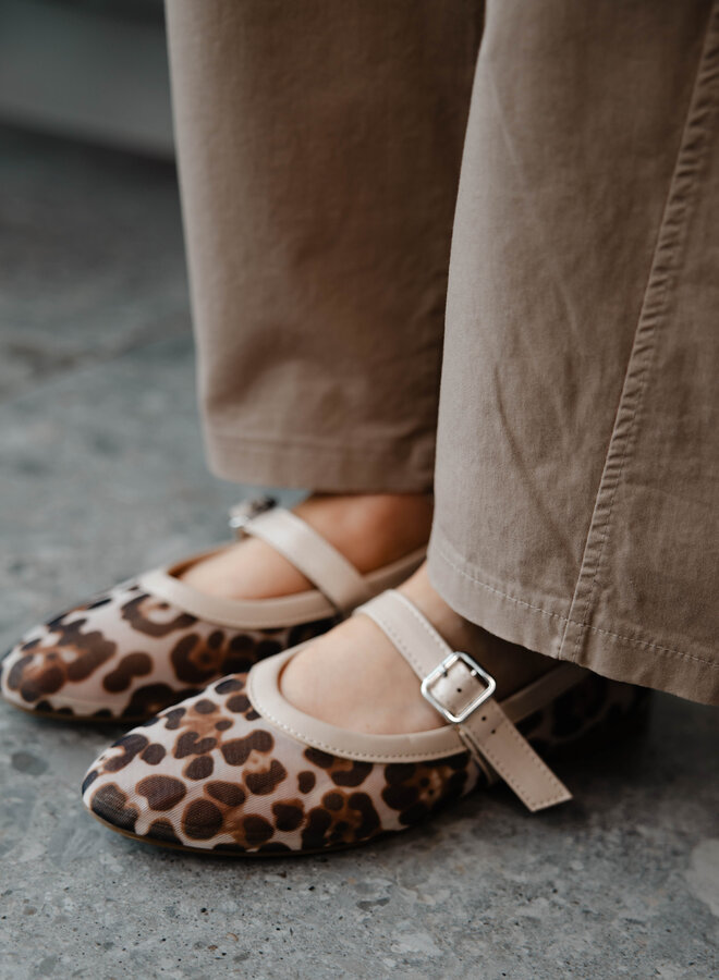 Ballerine bandje 1829 – Leopard