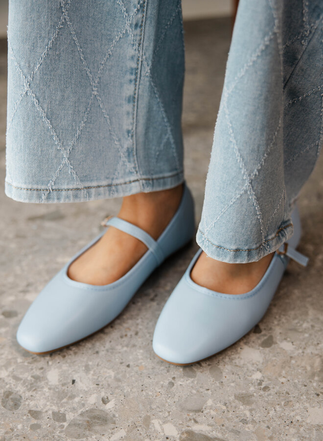 Ballerine bandje H8-1257X – Lightblue