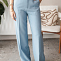 Jenna pants straight – Light Blue