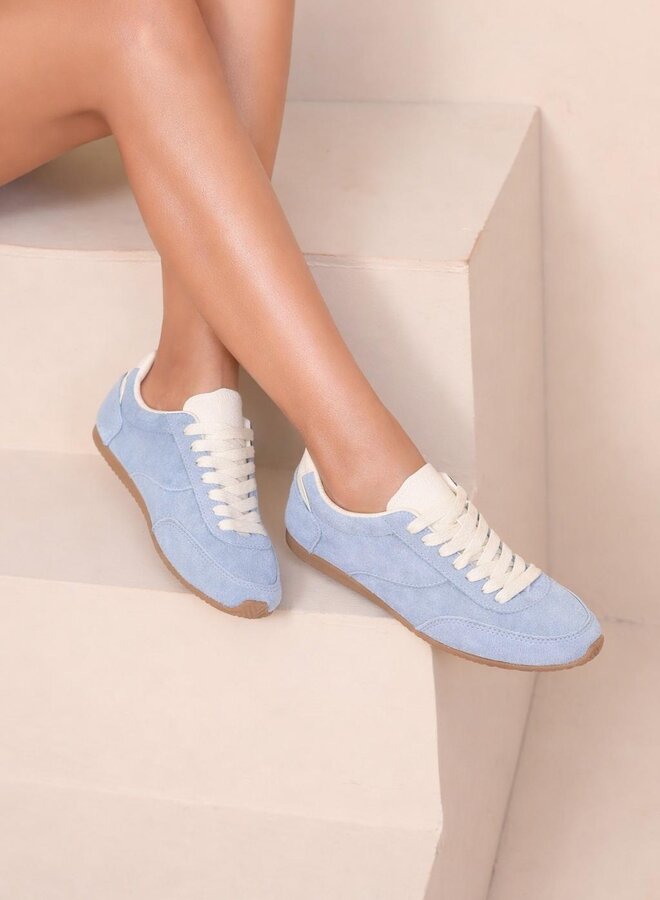 Basket fijne zool C-168 – Lightblue