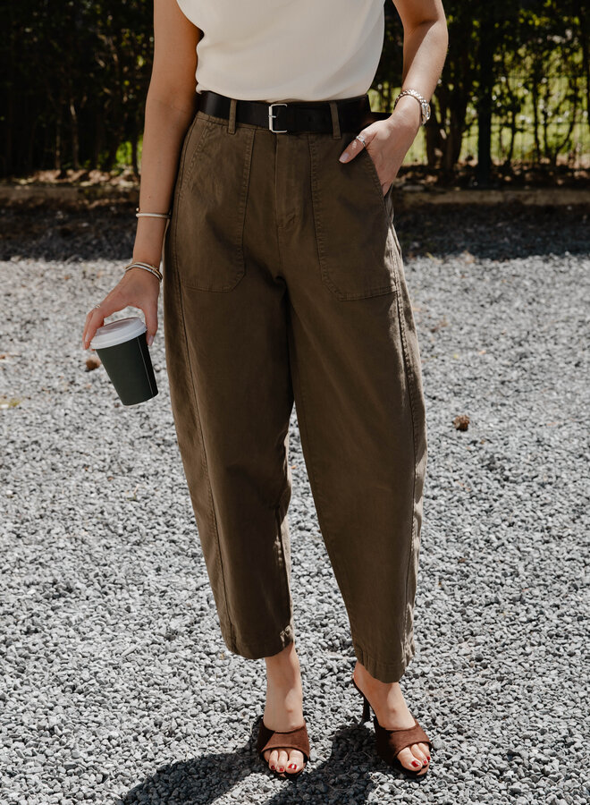 Kila broek safari Barrel – Green