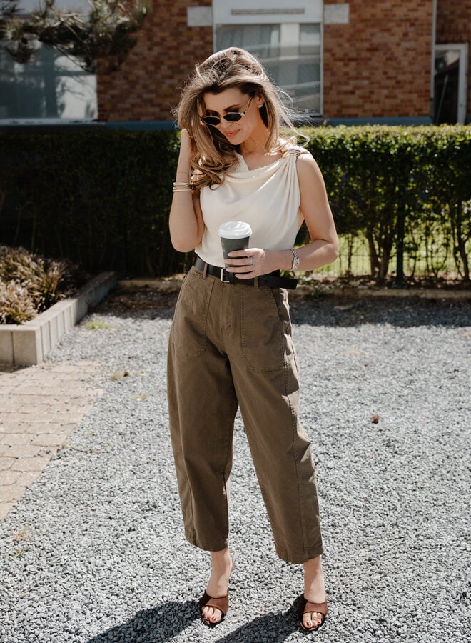 Kila broek safari Barrel – Green