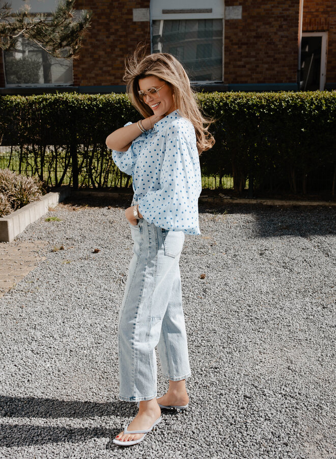 Zarelle Jeans – Denim Bleached