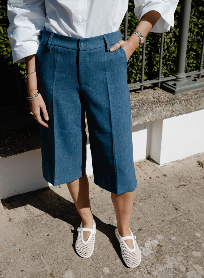 Joni Bermuda classic – Denim Blue