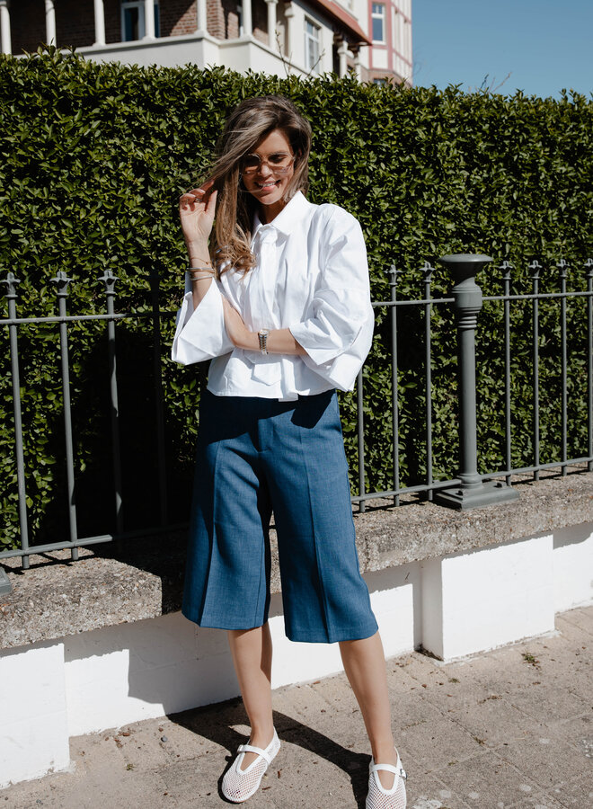 Joni Bermuda classic – Denim Blue
