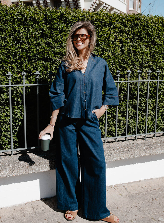 Isa ensemble denim – Dark denim