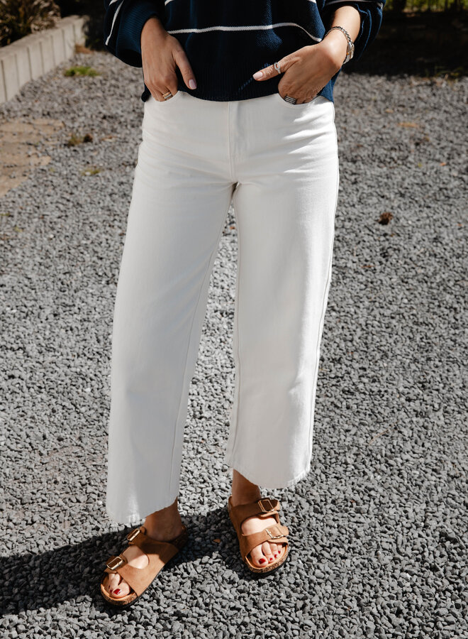 Colombe jeans Wide – White