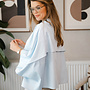 Thari hemdje wijde mouw – Lightblue
