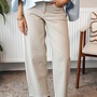 Athena barrel broek – Beige