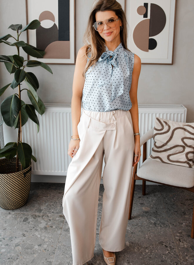 Pareo pants fluide – Beige