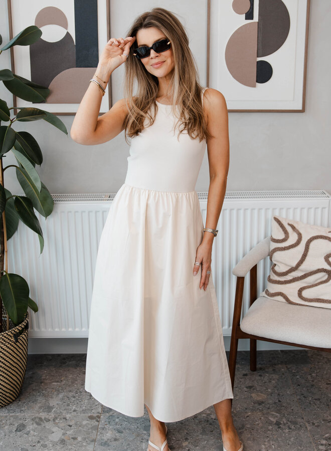 Fiji Jurk – Beige