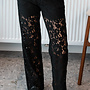 Jade broek met kant – Black
