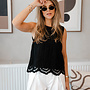 Helena top debardeur – Black