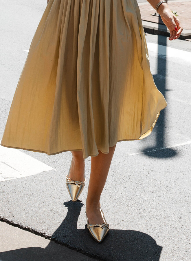 Slingback strikje MM-28 – Gold