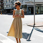Calista jurk sleevless – Green