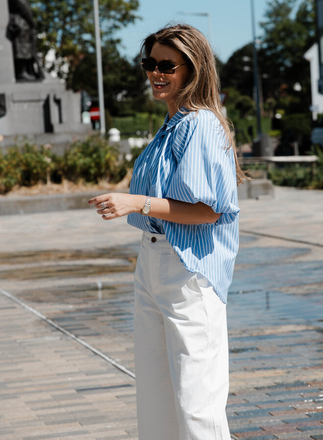 Tori hemdje poufmouw – streep Blue
